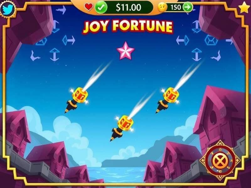Joy Fortune Flight Game Screenshot